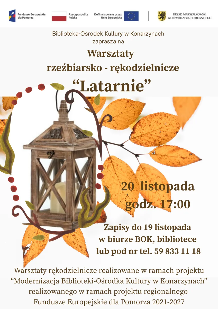 Warsztaty rękodzielnicze "Latarnie"