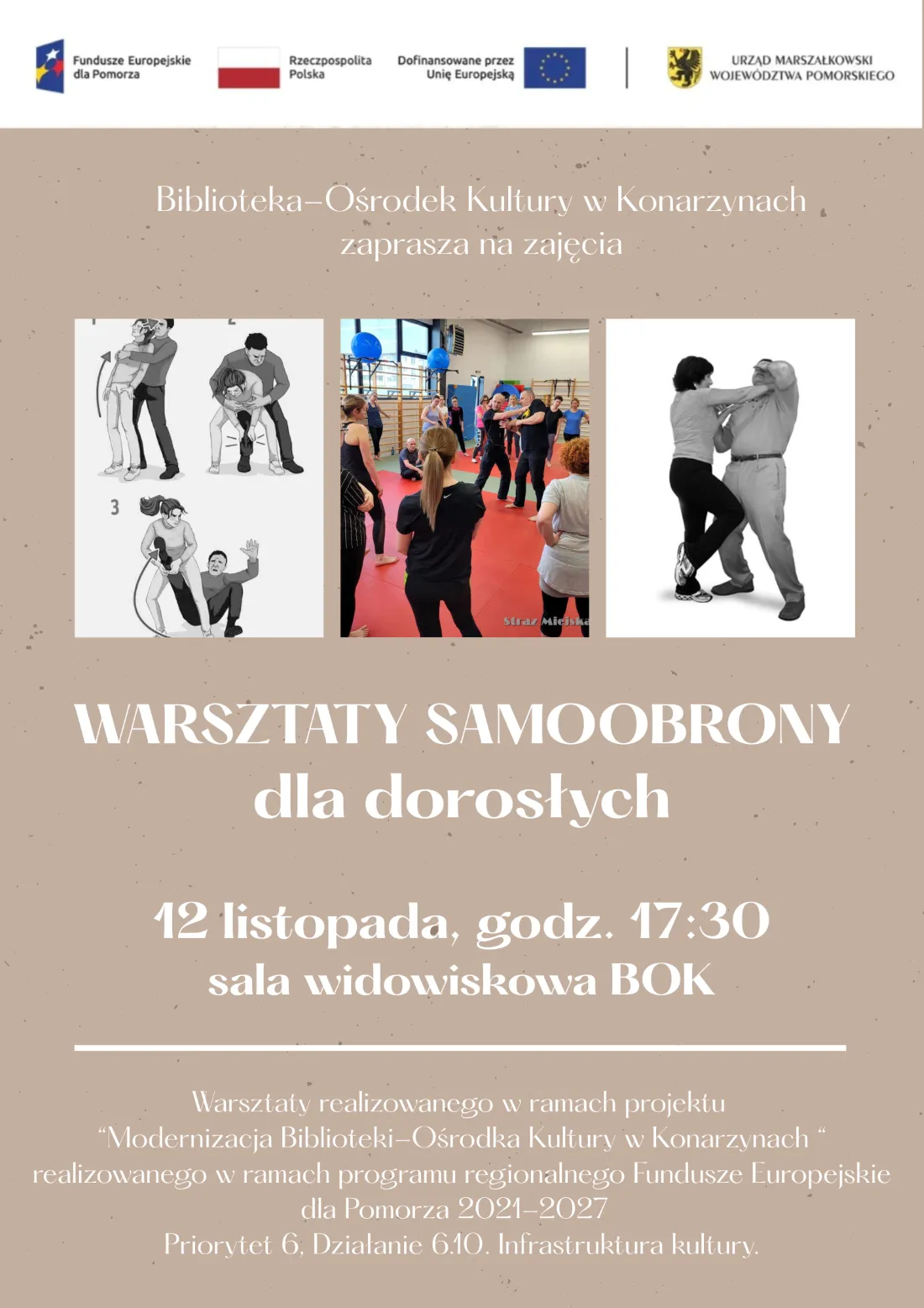Warsztaty samoobrony dla dorosłych
