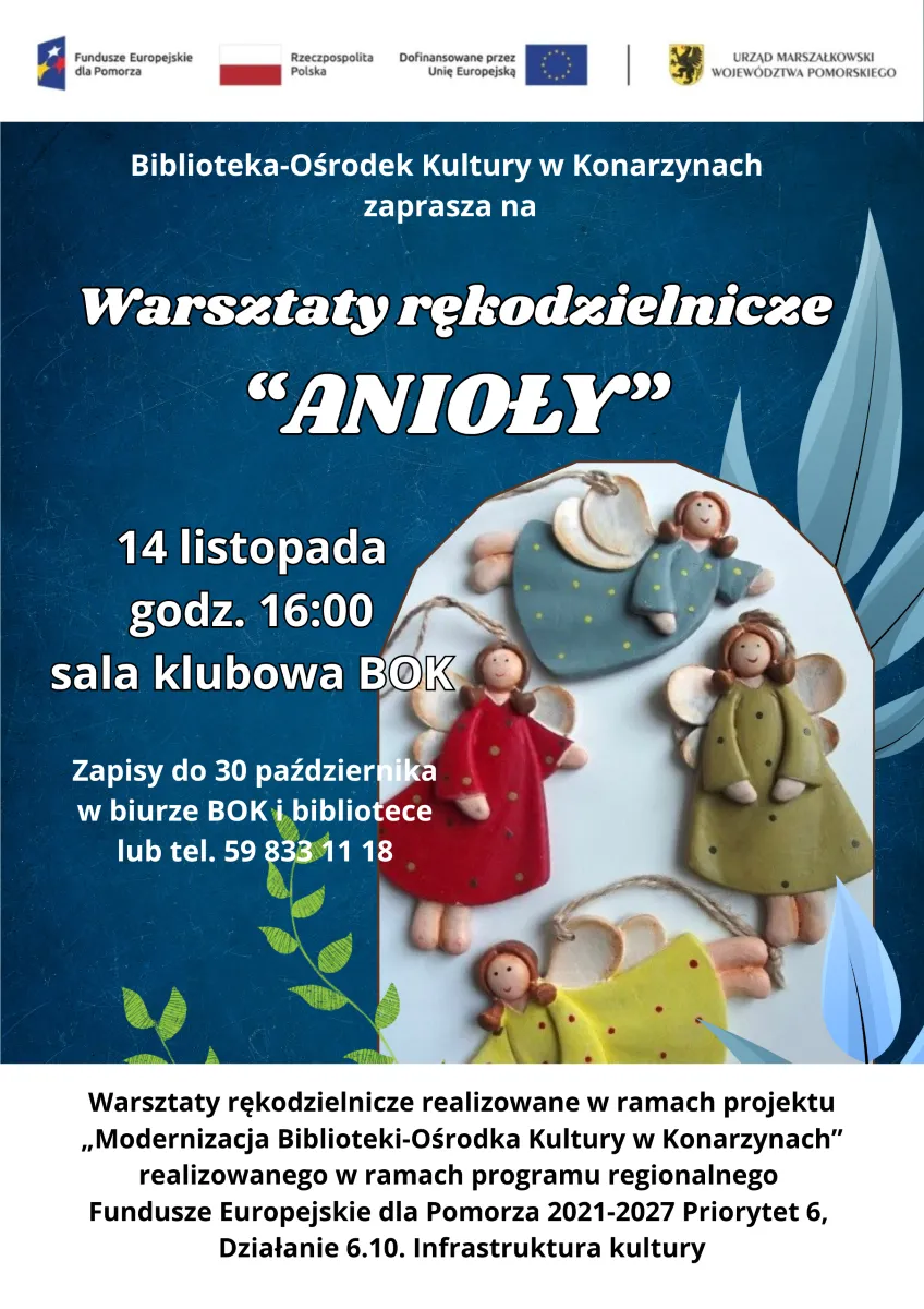 Anioły - warsztaty rękodzielnicze