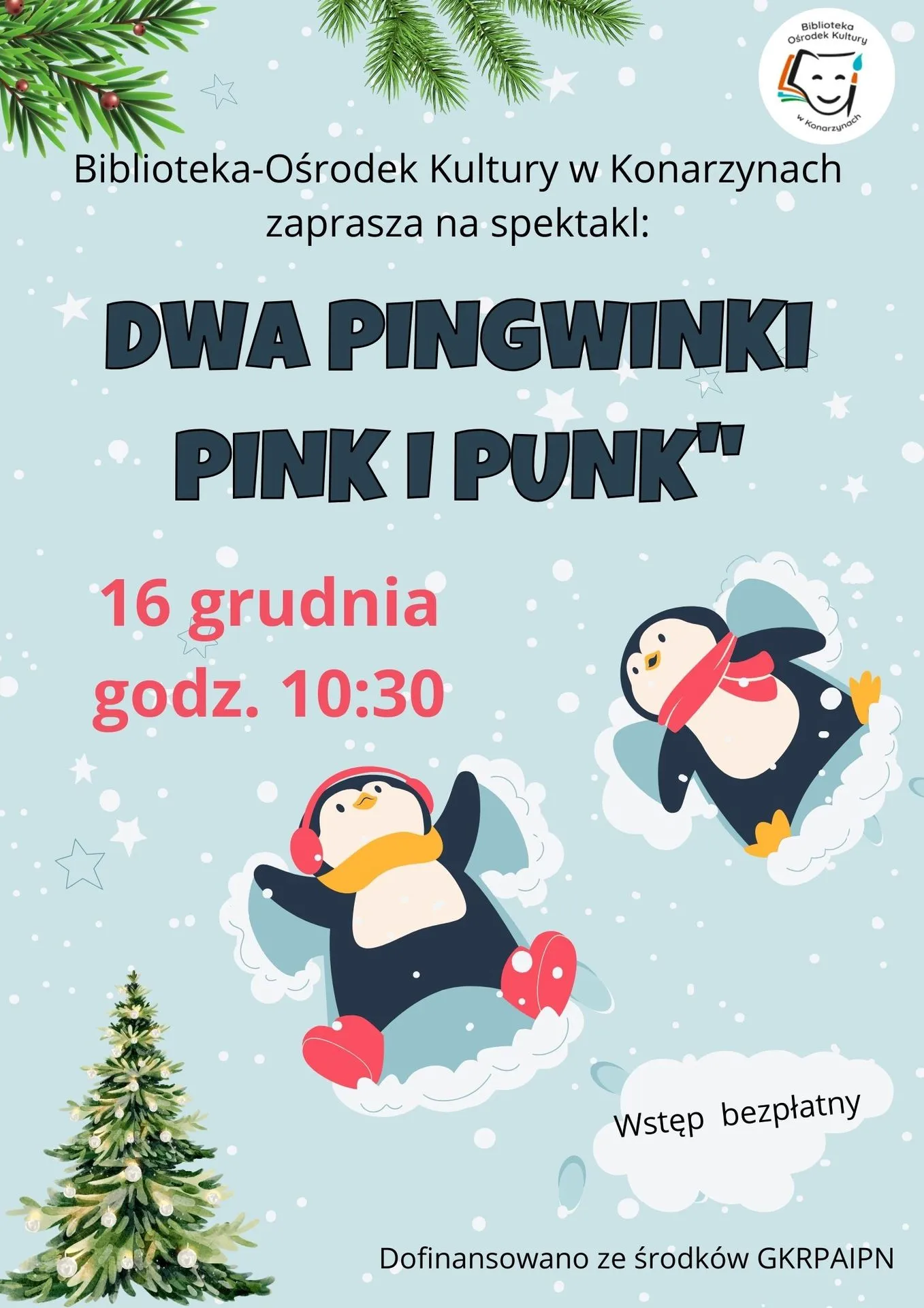 Dwa pingwinki- Pink i Punk