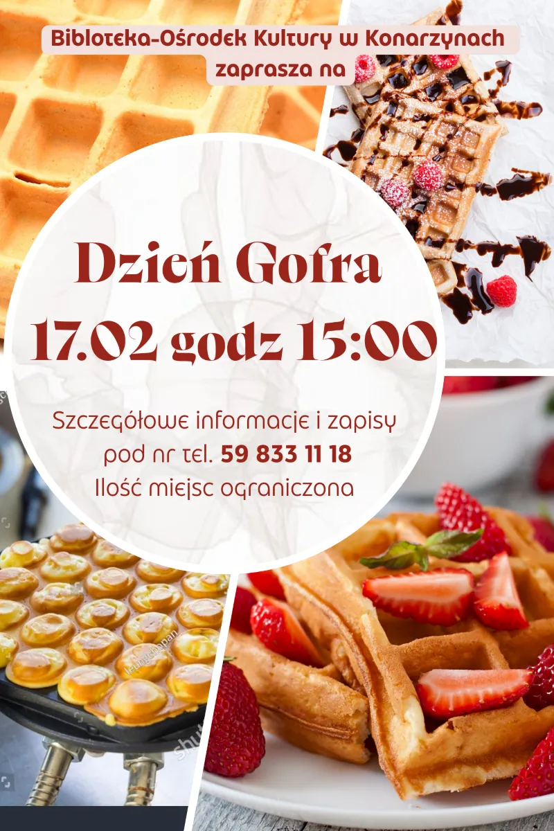 Dzień Gofra w bibliotece.