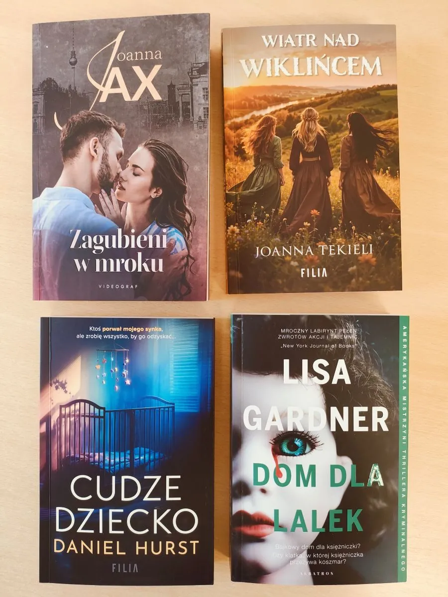 Nowości czytelnicze na pólkach naszej biblioteki