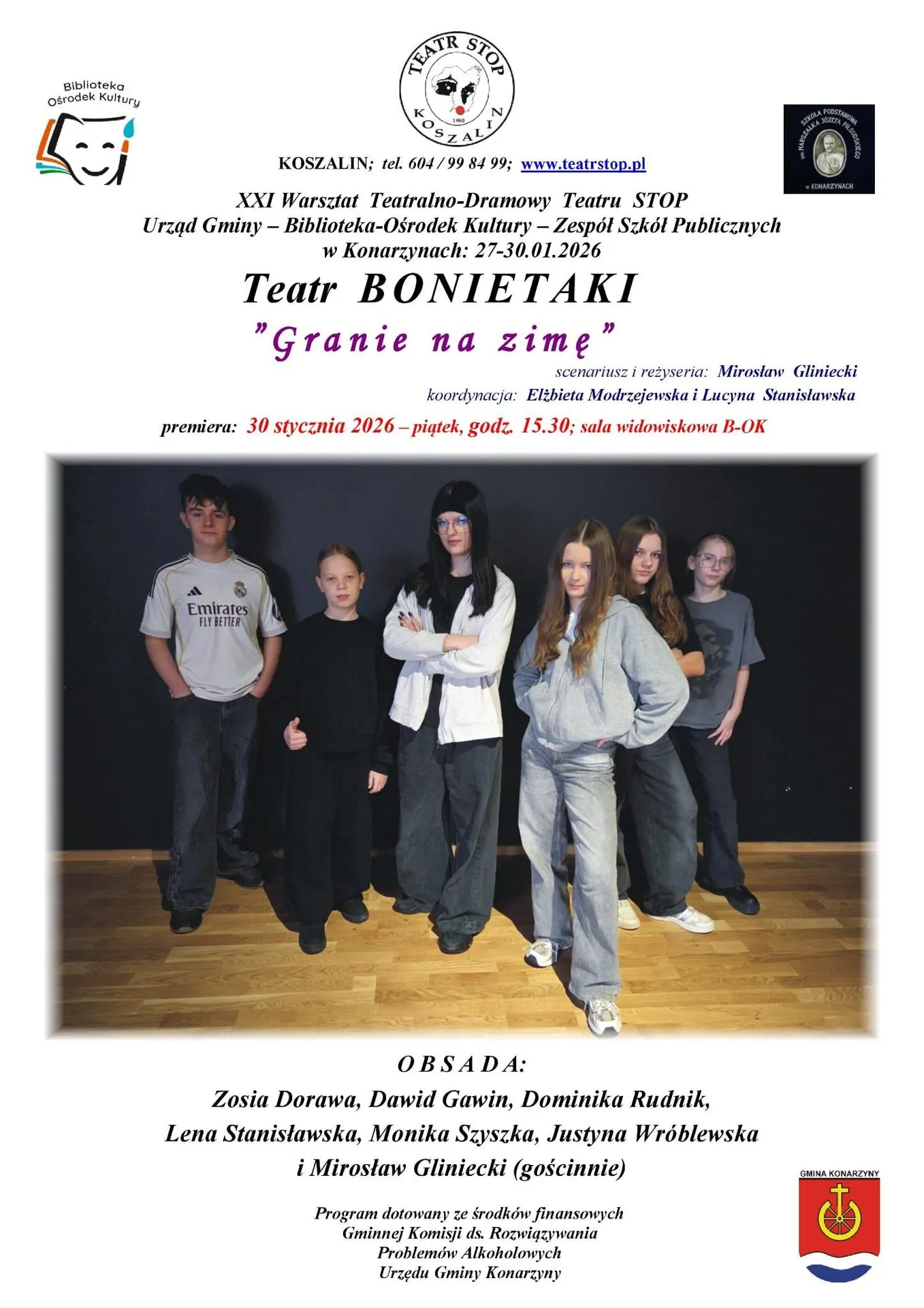 Zapraszamy na wyjątkowy spektakl teatralny!