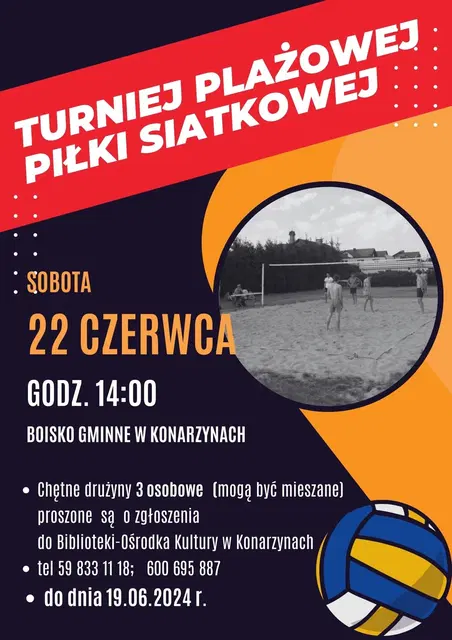 Turniej plażowej piłki siatkowej