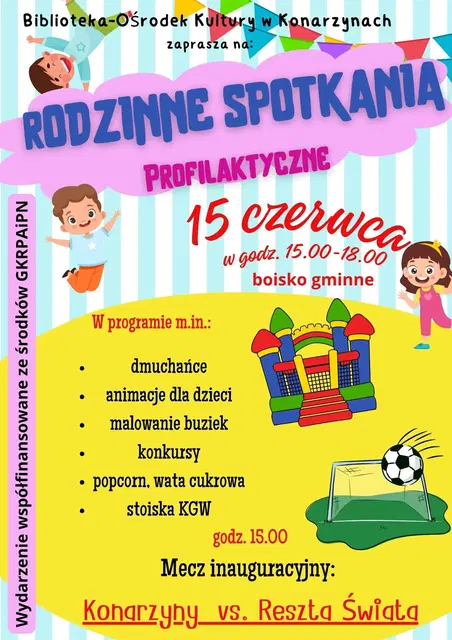 Zapraszamy na wydarzenie "Rodzinne spotkania profilaktyczne"!