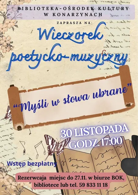 Wieczorek poetycko-muzyczny