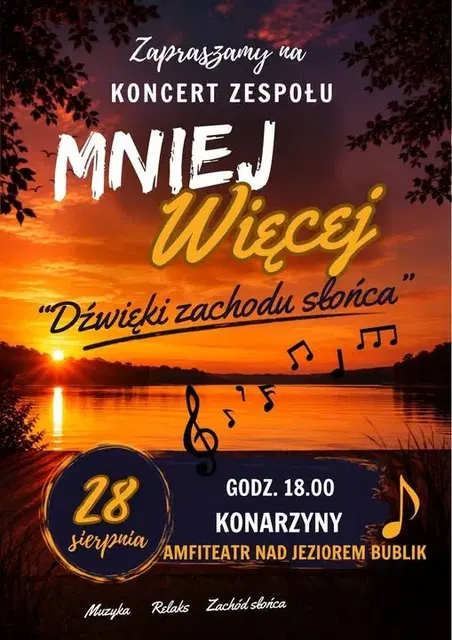 Letni koncert nad Jeziorem Bublik!