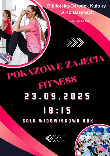 Fitnes z Biblioteką-Ośrodkiem Kultury w Konarzynach