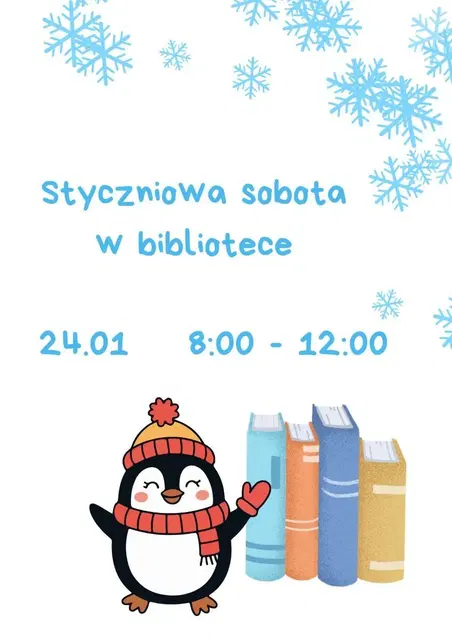 Styczniowa sobota w bibliotece