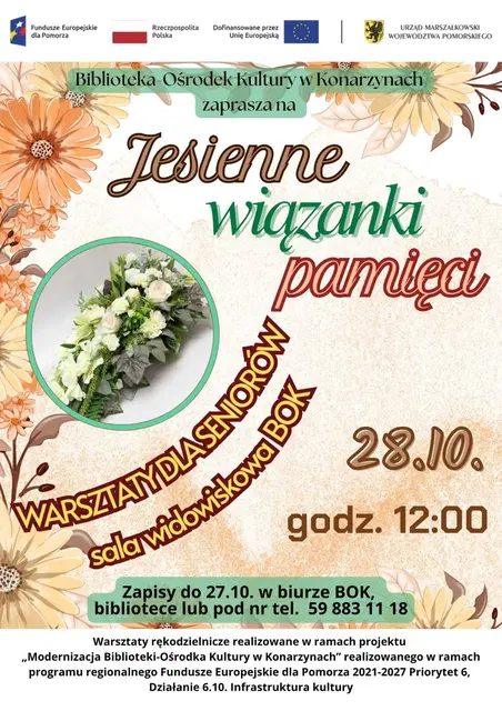 Jesienne wiązanki pamięci