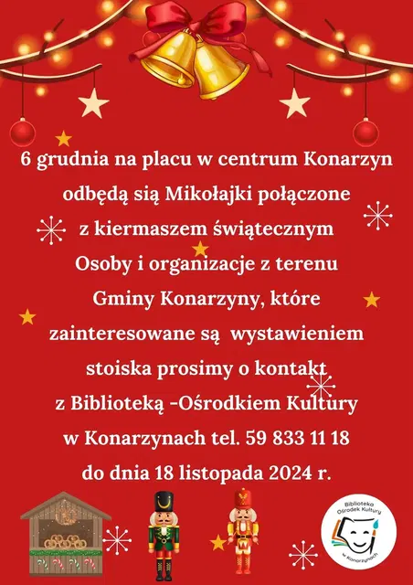 Kiermasz świąteczny w Konarzynach