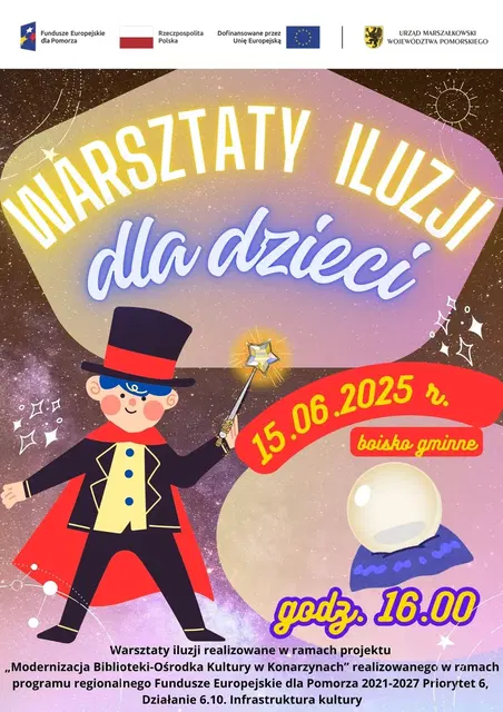 Warsztaty iluzji dla dzieci