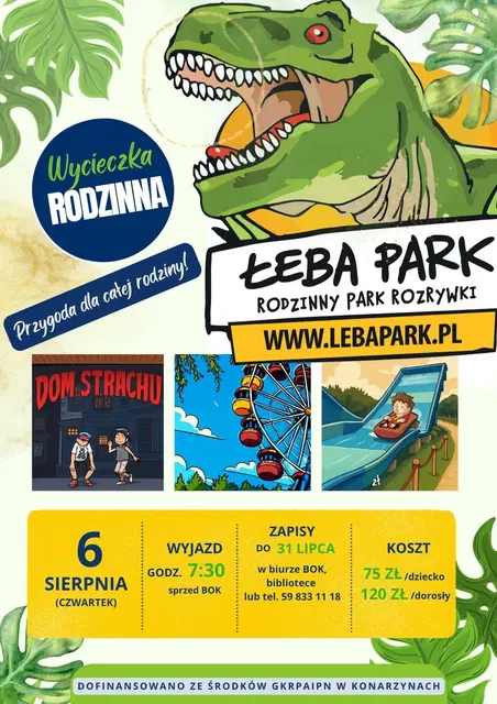 Rodzinna wycieczka do Łeba Park